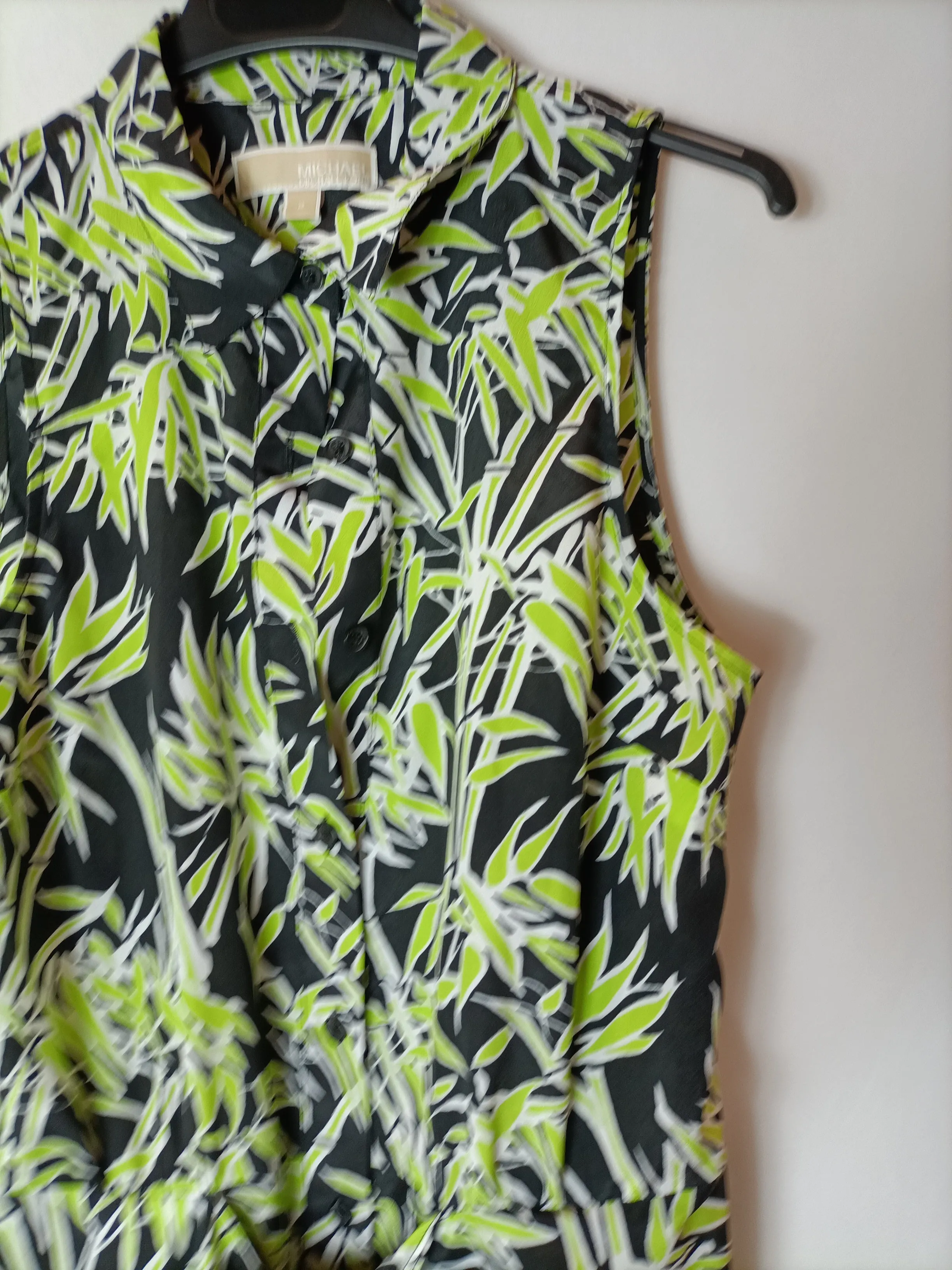 MICHAEL KORS. Vestido estampado abotonado. T 2 ( XS)